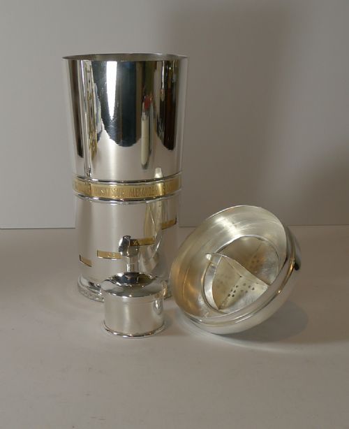 fig 2. Italian Recipe Cocktail Shaker by MACABO CUSANO MILANINO