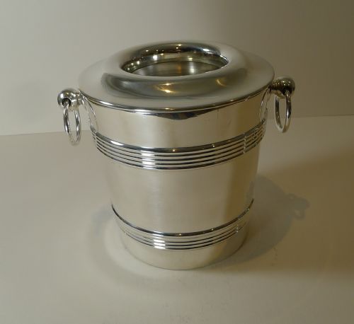 Cailar & Bayard, Paris - Art Deco Champagne Bucket / Wine Cooler C.1920 / 1930