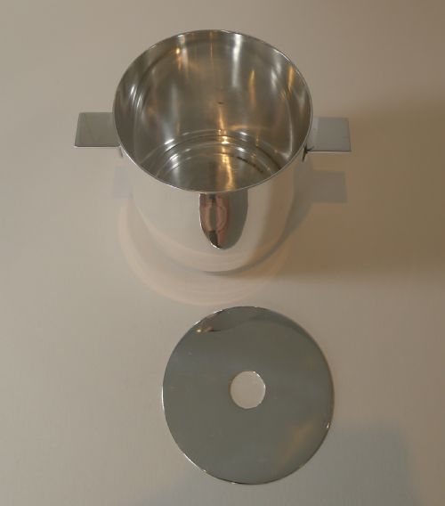 LINO SABATINNI FOR CHRISTOFLE GALLIA PARIS ICE BUCKET C1960 - ADDITIONAL PHOTO 1