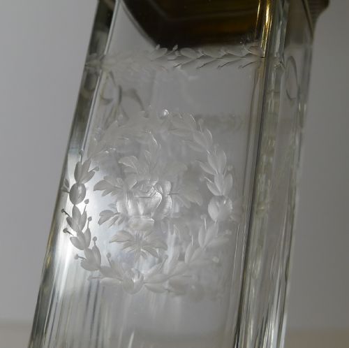 TALL SILVER GUILLOCHE ENAMEL LIDDED JAR BY GOLDSMITH'S AND SILVERSMITH'S CO 1931 - ADDITIONAL PHOTO 1