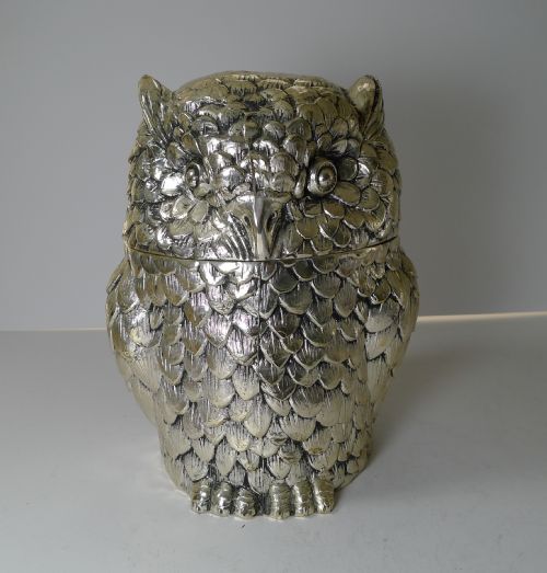Mauro Manetti, Florence, Italy - Owl Ice Bucket C.1960