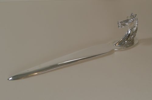 Hermes, Paris - Equestrian / Horse Head Letter Opener C.1960