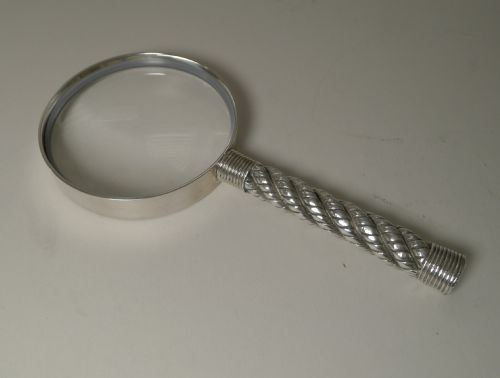 Hermes, Paris - Cordage Magnifying Glass C.1960