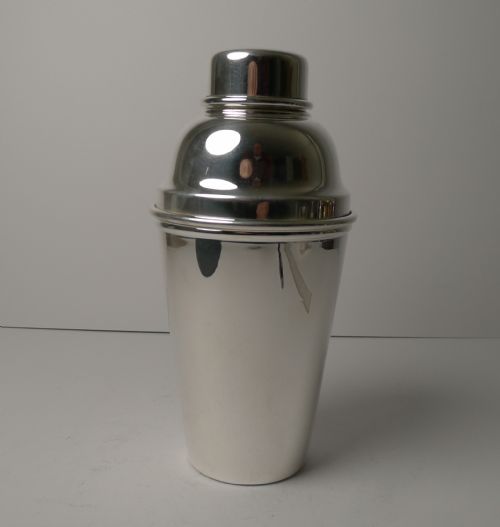 Australian Art Deco Silver Plated Cocktail Shaker C.1940
