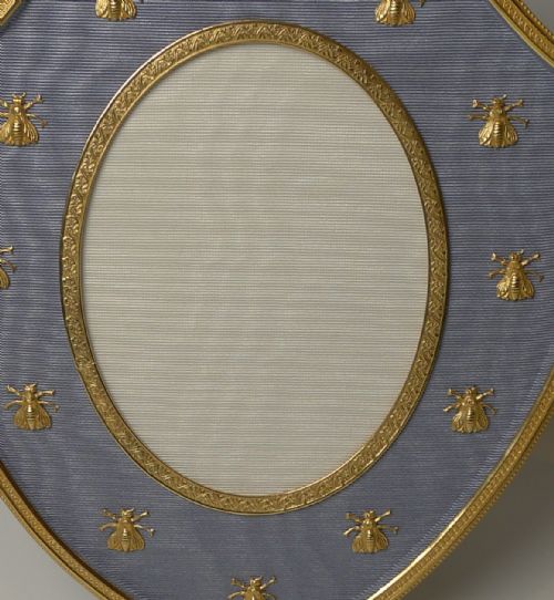 LARGE ANTIQUE FRENCH GILDED BRONZE PHOTOGRAPH FRAME NAPOLEONIC BEES C1900 - ADDITIONAL PHOTO 1