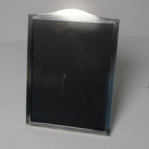 English Art Deco Sterling Silver Picture Frame - 1925