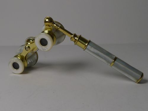 fig 1. Fine French Mother of Pearl Opera Glasses c.1900