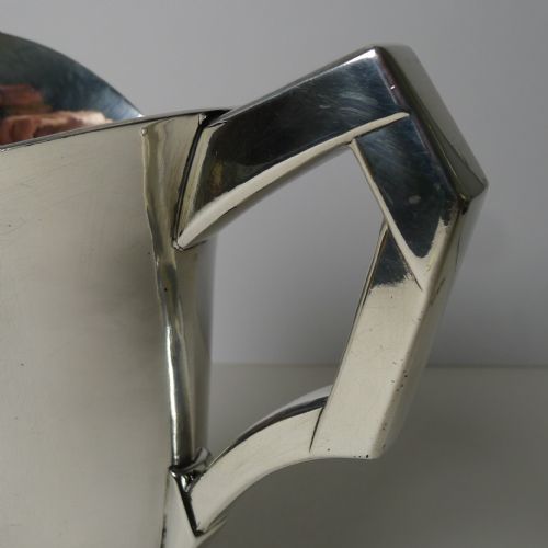 SUE ET MARE FOR ORFVRERIE GALLIA MAISON CHRISTOFLE ART DECO JUG C1925 - ADDITIONAL PHOTO 1