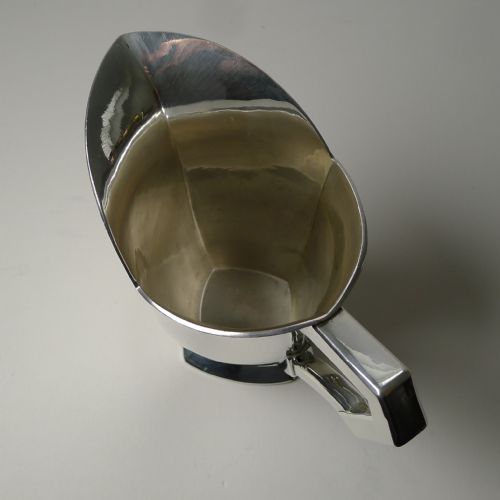 SUE ET MARE FOR ORFVRERIE GALLIA MAISON CHRISTOFLE ART DECO JUG C1925 - ADDITIONAL PHOTO 8