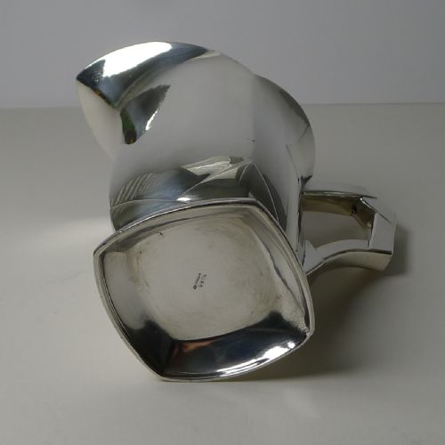 SUE ET MARE FOR ORFVRERIE GALLIA MAISON CHRISTOFLE ART DECO JUG C1925 - ADDITIONAL PHOTO 9