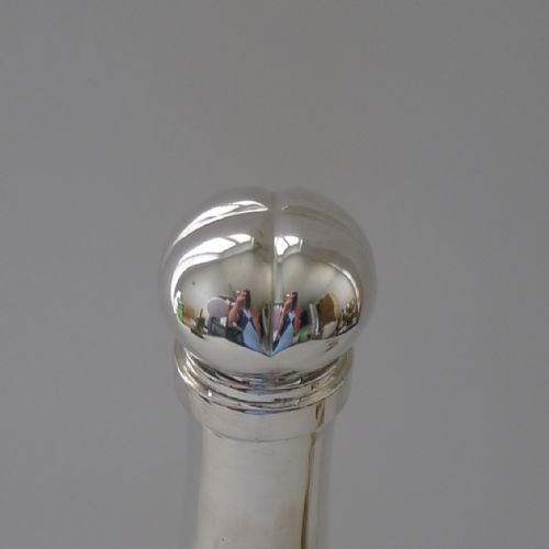 VICTORIAN NOVELTY CHAMPAGNE BOTTLE DECANTER 1893 - ADDITIONAL PHOTO 1