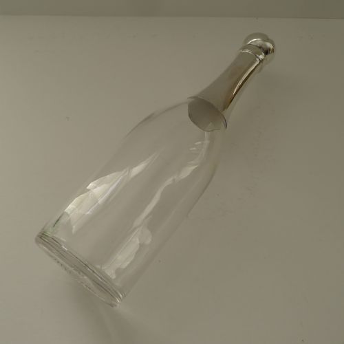 VICTORIAN NOVELTY CHAMPAGNE BOTTLE DECANTER 1893 - ADDITIONAL PHOTO 9