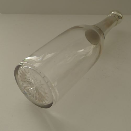 VICTORIAN NOVELTY CHAMPAGNE BOTTLE DECANTER 1893 - ADDITIONAL PHOTO 10