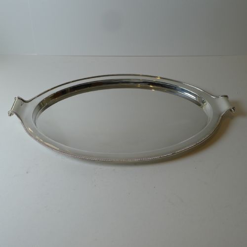 Silver Plated Cocktail / Drinks Tray by Mappin & Webb C.1900