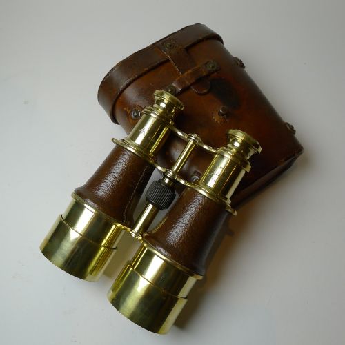French Made Ww1 Binoculars for British Military Issue C.1917