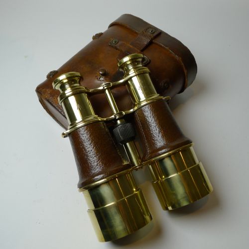 fig 1. French Made WW1 Binoculars For British Military Issue c.1917