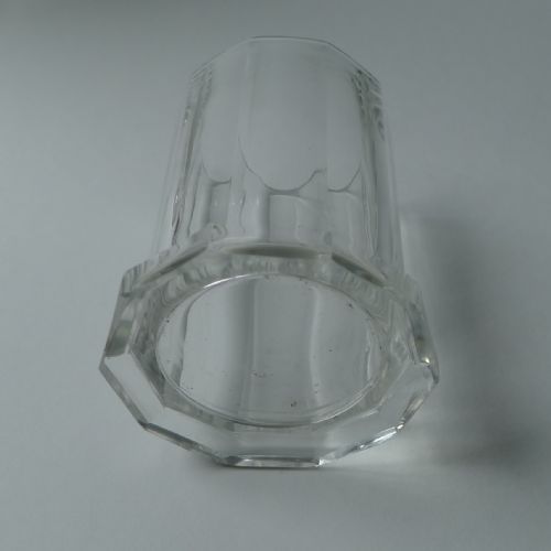 MOSER GLASS 800 SILVER LIQUEUR DECANTER AND SIX SHOT GLASSES - ADDITIONAL PHOTO 6