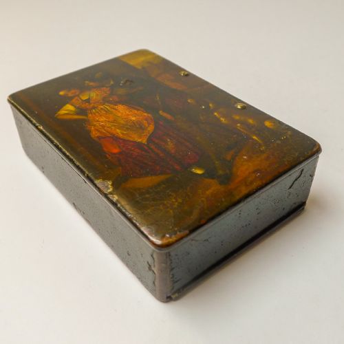 GERMAN CONCEALED EROTIC SNUFF BOX IN THE MANNER OF STOBWASSER C1820 - ADDITIONAL PHOTO 2