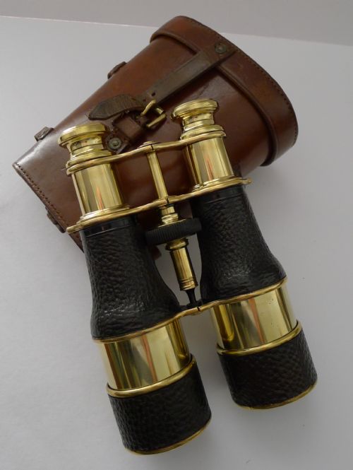 fig 1. French Made WW1 Binoculars For British Military Issue c.1917