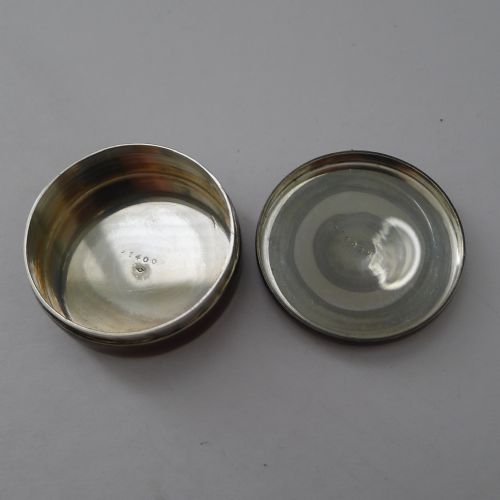 STUNNING FRENCH SILVER GUILLOCHE ENAMEL PILL BOX - ADDITIONAL PHOTO 2