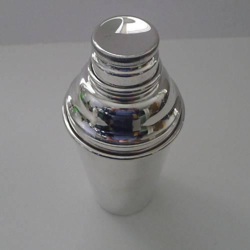 fig 1. Garrard, London - Art Deco Silver Plated Cocktail Shaker