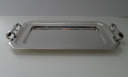 Albert Frionnet, Paris - Art Deco Silver Plated Cocktail Tray