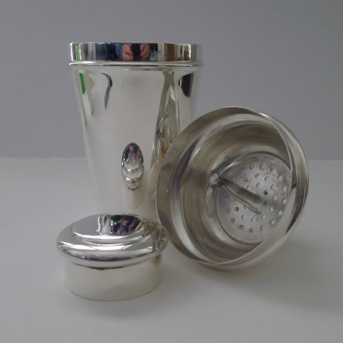fig 1. English Art Deco Cocktail Shaker by William Suckling Ltd. c.1930