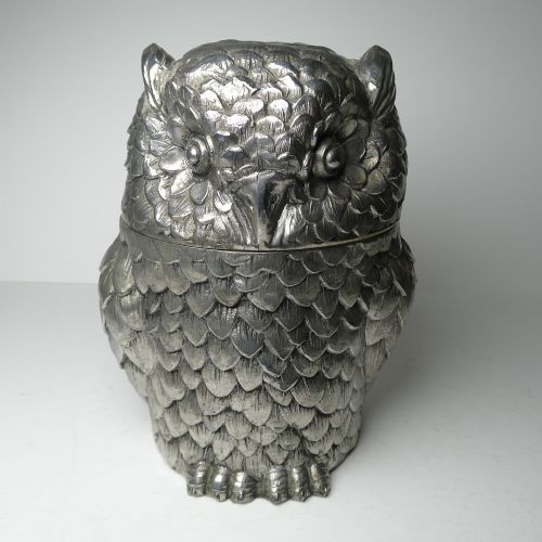 Mauro Manetti, Florence, Italy - Owl Ice Bucket C.1960