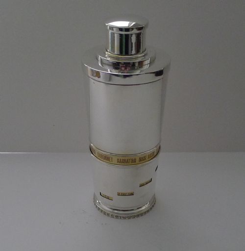 fig 1. Italian Recipe Cocktail Shaker by MACABO
