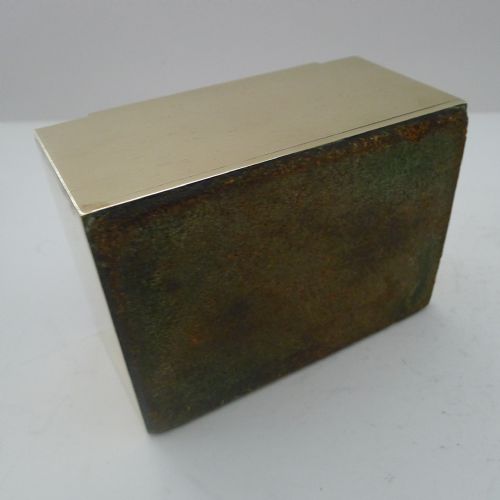 ANTIQUE FRENCH CAST BRASS JEWELLERY BOX CASKET C1900 - ADDITIONAL PHOTO 1