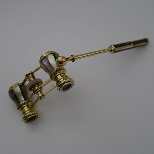 fig 1. Pretty Antique French Opera Glasses c.1920
