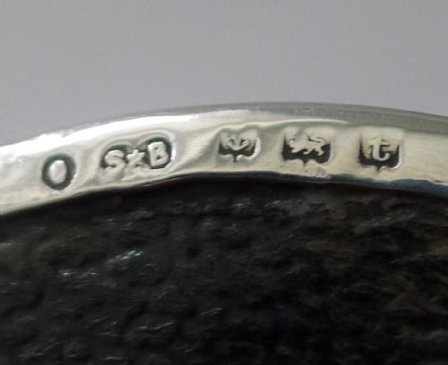 ANTIQUE ENGLISH STERLING SILVER JEWELLERY BOX 1918 - ADDITIONAL PHOTO 5