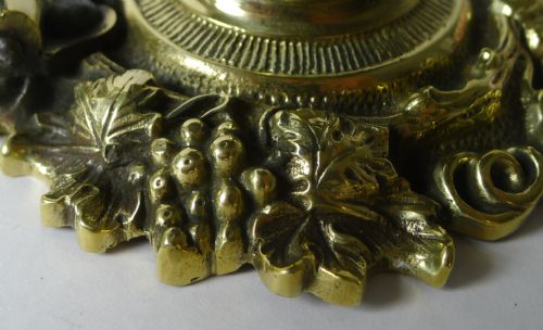 ANTIQUE ENGLISH POLISHED BRASS COUNTER DESK BELL C1890 - ADDITIONAL PHOTO 7