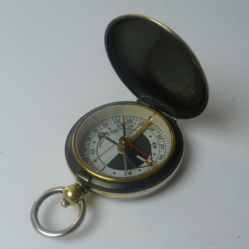 Antique English Cased Compass - Reg. 1900