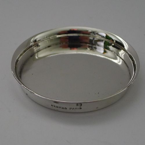 Hermes, Paris, Solid Silver Ring Dish / Vide Poche C.1950