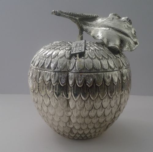 Rare Mauro Manetti "Apple" Ice Bucket - Florence, Italy C.1960