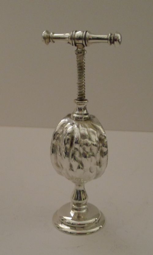 Christofle, Paris - Novelty Walnut Nutcracker C.1920