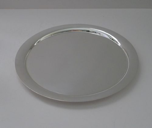 Asprey, London - Silver Plated Cocktail Tray C.1930