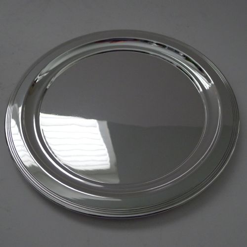 Elegant Art Deco Silver Plated Cocktail Tray by J B Chatterley & Sons Ltd.