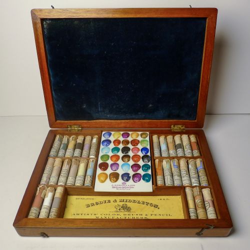 Rare Brodie & Middleton Compendium of Artists’ Colors