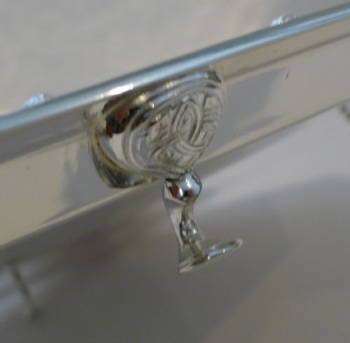 SUPERB ART DECO COCKTAIL TRAY CELTIC DESIGN BY ROBERTS DORE - ADDITIONAL PHOTO 2