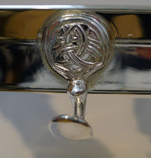 SUPERB ART DECO COCKTAIL TRAY CELTIC DESIGN BY ROBERTS DORE - ADDITIONAL PHOTO 4