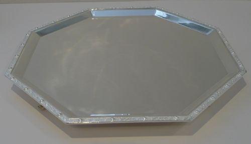 SUPERB ART DECO COCKTAIL TRAY CELTIC DESIGN BY ROBERTS DORE - ADDITIONAL PHOTO 5