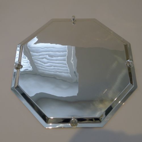 SUPERB ART DECO COCKTAIL TRAY CELTIC DESIGN BY ROBERTS DORE - ADDITIONAL PHOTO 6