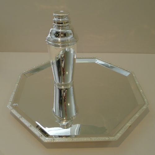SUPERB ART DECO COCKTAIL TRAY CELTIC DESIGN BY ROBERTS DORE - ADDITIONAL PHOTO 8