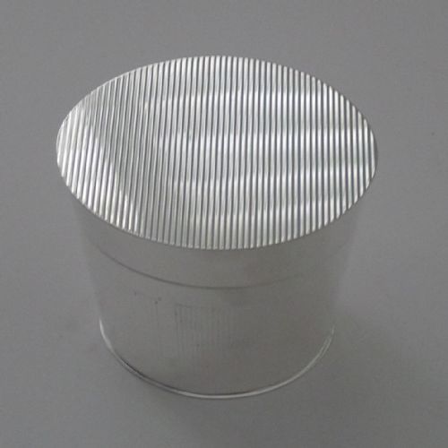 FRENCH MODERNIST SILVER PLATED CIGAR BOX BY CREVILLEN PARIS C1960 - ADDITIONAL PHOTO 5