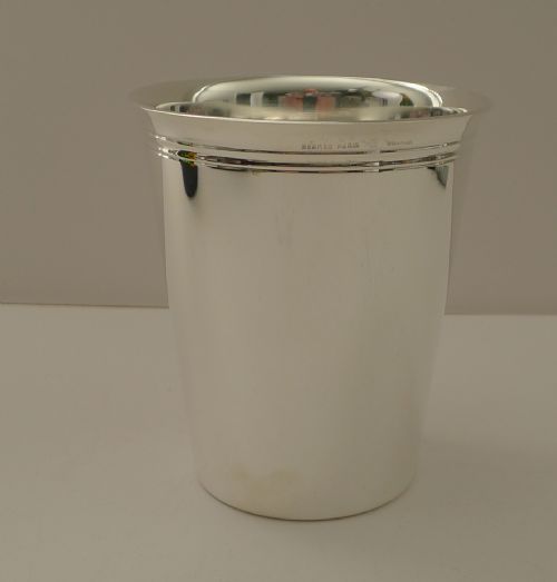 Hermès Paris - Small Silver Plated Vase C.1960
