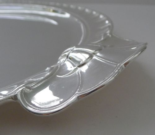 CHRISTOFLE PARIS RARE GRAND ART DECO TRAY C1940 - ADDITIONAL PHOTO 7