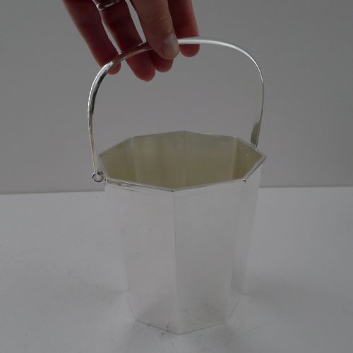 fig 3. Ravinet D'Enfert, Paris - Fine Quality Art Deco Ice Bucket c.1930
