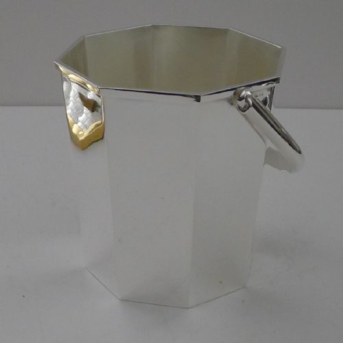 fig 4. Ravinet D'Enfert, Paris - Fine Quality Art Deco Ice Bucket c.1930